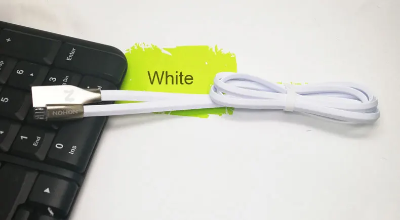NOHON Micro USB кабельная лапша быстрое зарядное устройство кабель для samsung Xiaomi lenovo LG Nokia sony Android мобильный телефон синхронизация данных Кабель