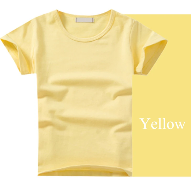 

Children Pure Cotton White Short-sleeved Custom T-shirt Hand-painted Class Clothes Custom Advertising Shirt Children's Clothing