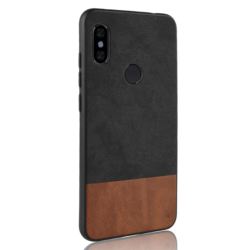 Чехол для Xiaomi Redmi Note 6 Pro два цвета ПК + ТПУ роскошный кожаный чехол |