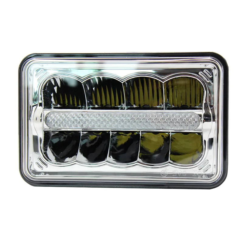 Замена внедорожный светодиодный 4X6 дюймов проектор налобный фонарь для H4651 H4652 H4656