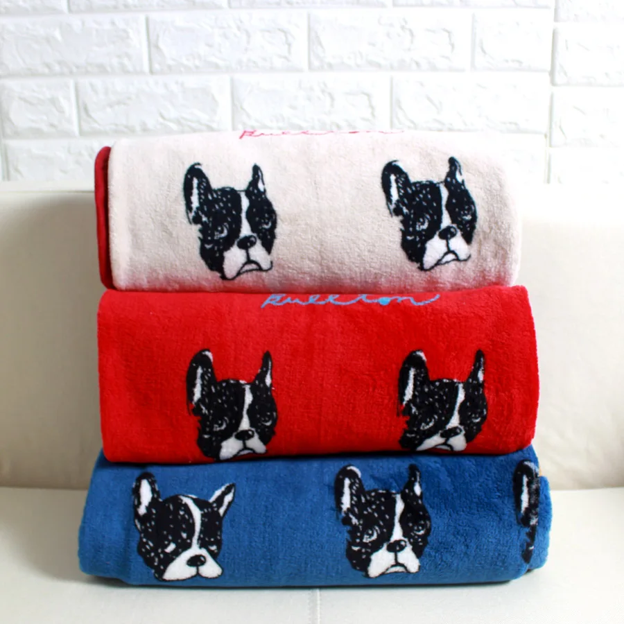 Мультяшное фланелевое одеяло многофункциональное для сна домашних животных