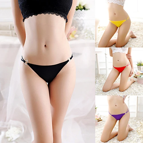 Женские Соблазнительные трусики стринги с железным кольцом|panties thong|design thongdesigner