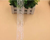 f0401 2018 japanese smooth stretch polyester fabric lace garment accessories 4cm width hot sale