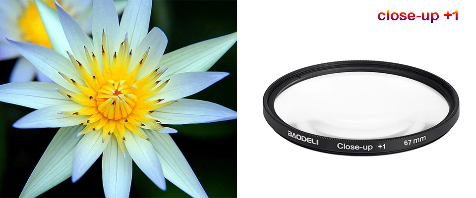 BAODELI Nd Fld Uv Macro Star Polarisatie набор фильтров для объектива семейный 49 52 55 58 62 67 72 77 82 мм для Nikon Canon sony аксессуары