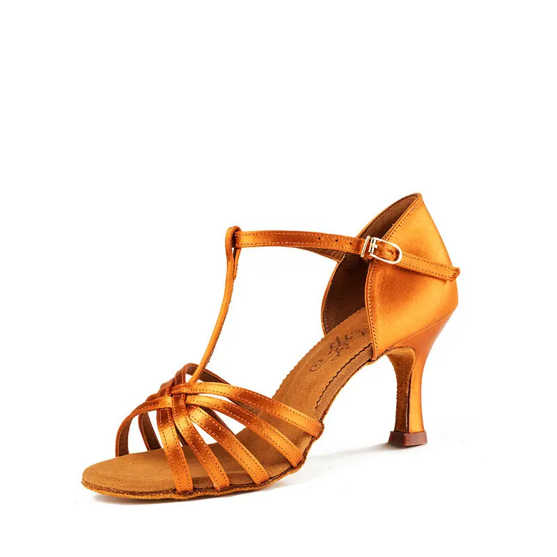 Женские кроссовки для танцев сальса танцевальные туфли с пряжкой бальных BD217 |