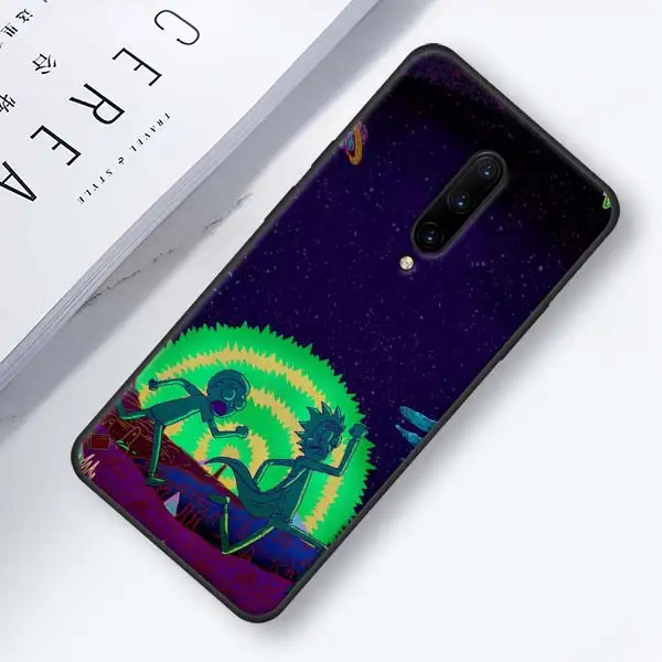 013 Черный чехол s для Oneplus 7 7 Pro 6 6T силиконовый чехол для телефона для Oneplus 7 7Pro Рик и Морти Мягкий чехол из ТПУ Корпус Coque Funda Capa - Цвет: 013