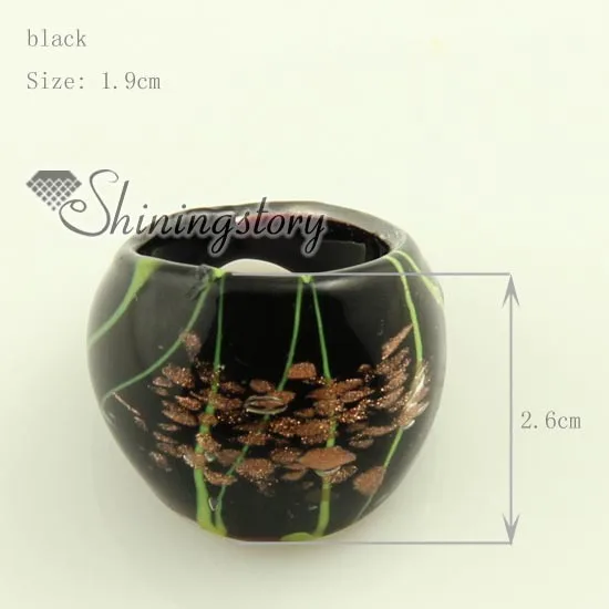 Кольца из муранского стекла в форме лампворк|ring jewelry|jewelry jewelleryfinger jewelry |