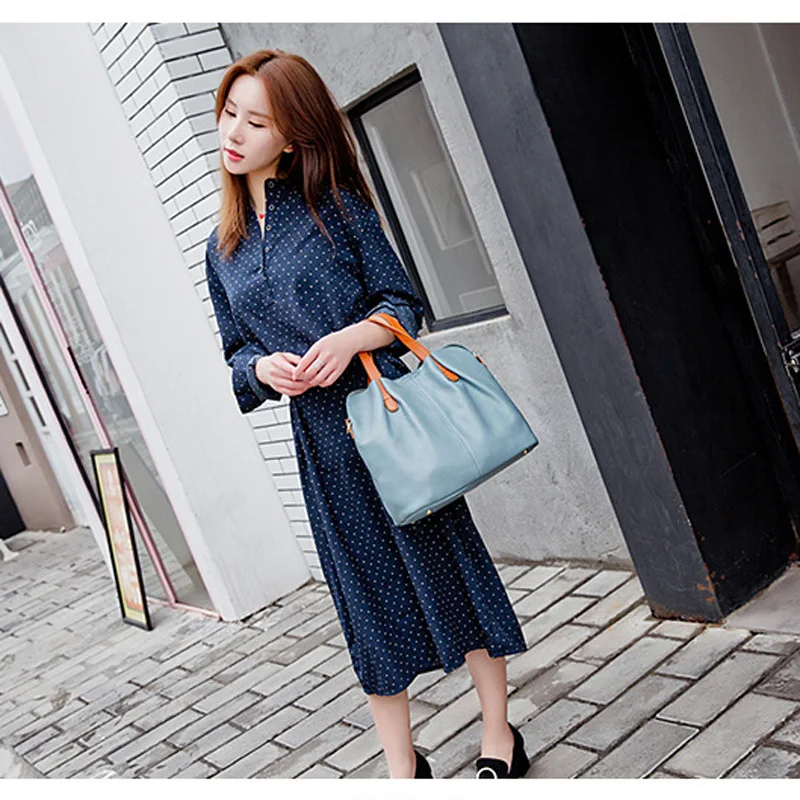 Женская маленькая сумка ведро из мягкой натуральной кожи 100%|bag hobo|fashion handbaghandbags