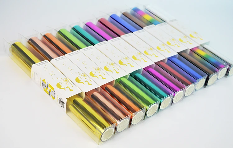 Фольга цвета розового золота Myfoils с помощью лазерного принтера для