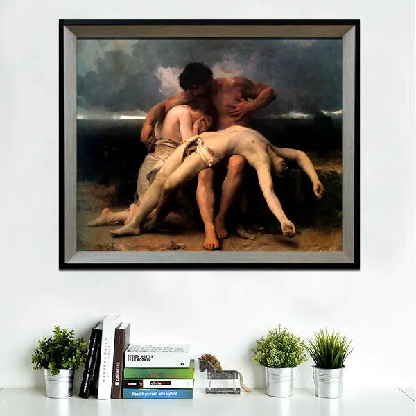 Картина маслом ручной работы The First Mourning by William Bouguereau|painting reproduction|oil painting
