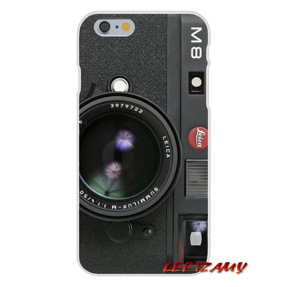 Для iPhone X XR XS MAX 4 4s 5 5S 5C SE 6 S 7 8 Plus leica camera немецкие аксессуары чехлы для телефонов |