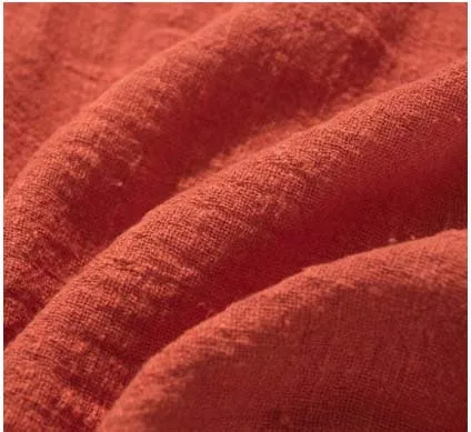 PPCrafts Cotton cloth texture of bamboo cotton Chinese crepe fabric folds linen summer National handmade clothing | Дом и сад