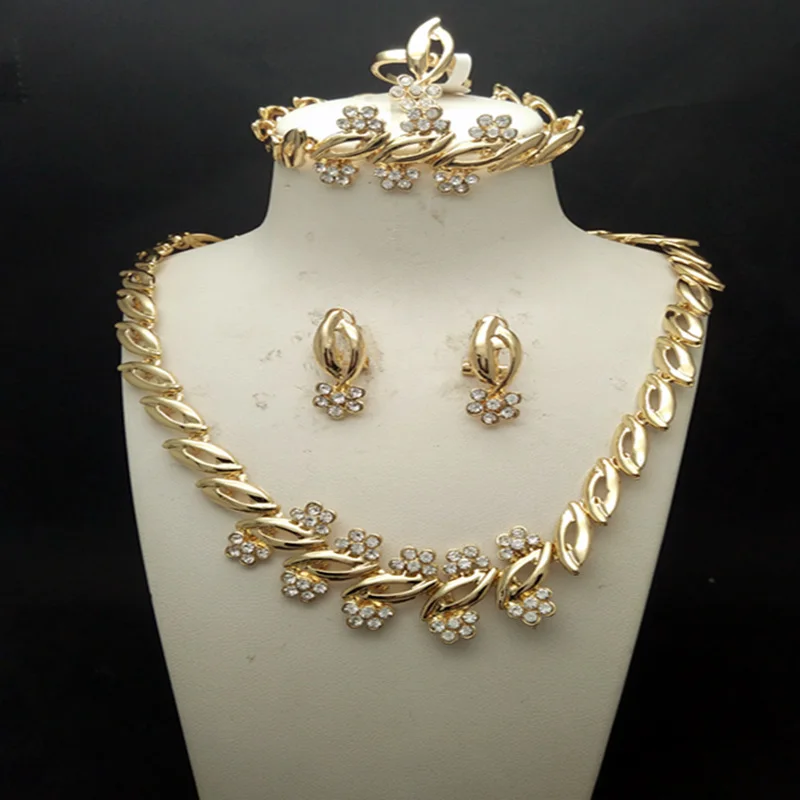 2017 мукун качественный набор украшений для женщин бусы Воротник ожерелье серьги