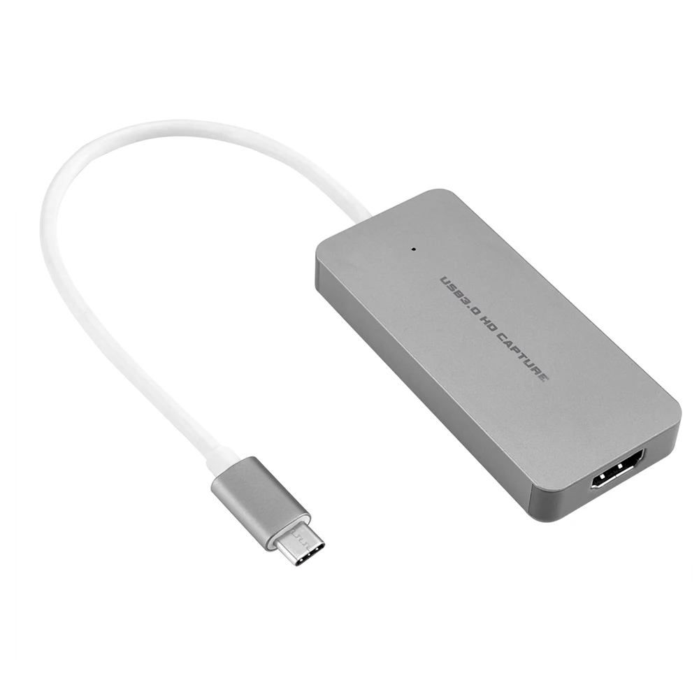 EzCap265C 4K HDMI к USB3.0 Видео Аудио конвертер type-c запись прямой трансляции для Macbook Mac Windows