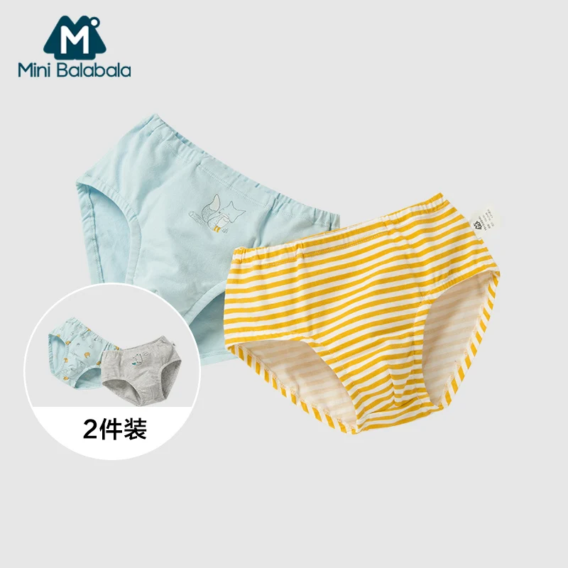 Мини Balabala 100% хлопок трусики с изображением Анны и Эльзы нижнее белье мягкие трусы