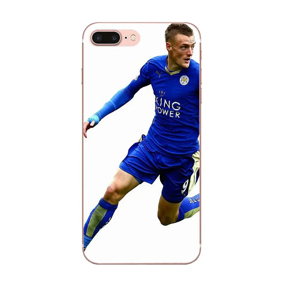Для Apple IPhone X XS Max XR 4 4S 5 5C 5S SE 6 6 S 7 8 плюс Чехол для телефона из мягкого силикона ТПУ с рисунком прозрачный Модный чехол для телефона Джейми Варди