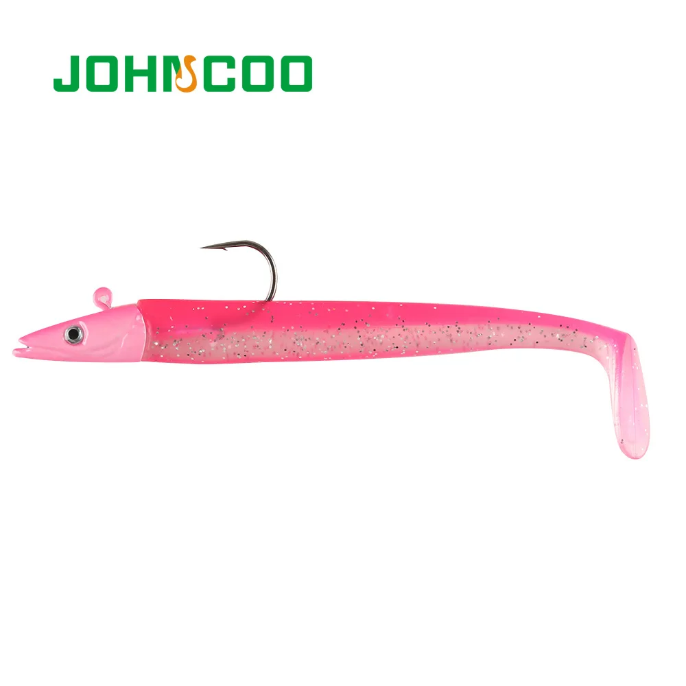 JOHNCOO 2 шт. рыболовные приманки Jiging мягкие приманки рыбы 12 см 15 г Шад Swimbaits Пластик мягкие приманки паска бас Рыбалка