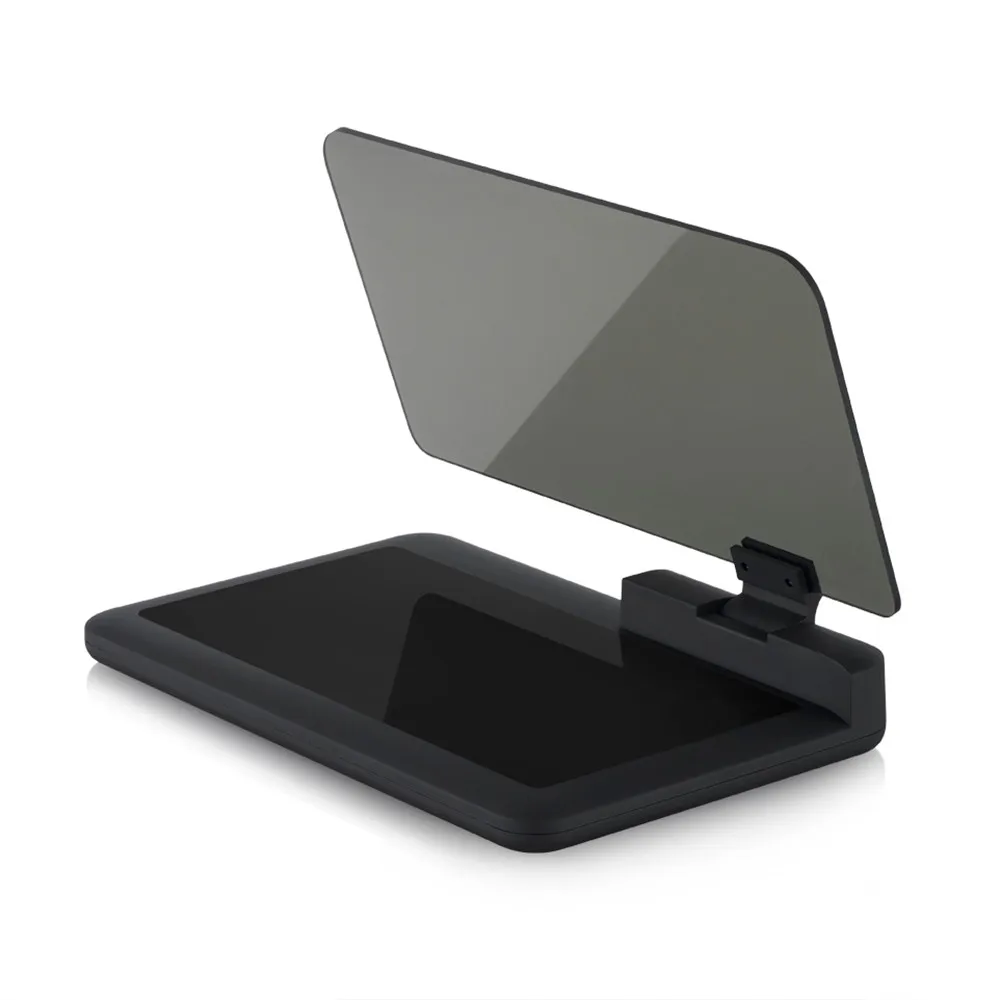 Black Kongyide Автомобильный держатель Универсальный H6 смартфон проектор HUD Дисплей Держатель Автомобильный gps Держатель нескользящий коврик Прямая поставка mar9 - Цвет: Black