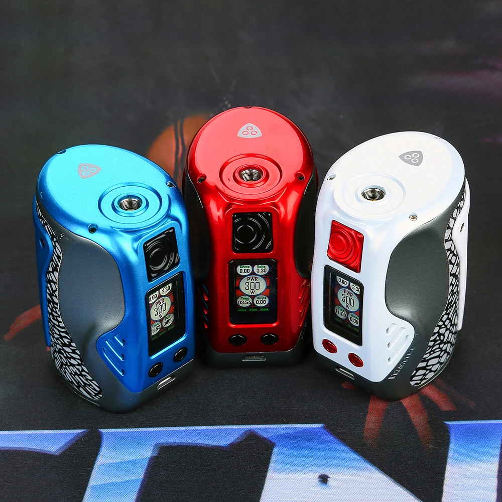 Оригинальный WISMEC рел Тинкер 300 Вт TC мод с VW/TC режимами работы 0 96 дюйма TFT