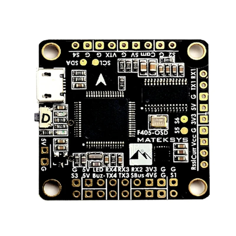 В наличии! Matek F405-OSD BetaFlight STM32F405 плата управления полетом встроенный Инвертер OSD