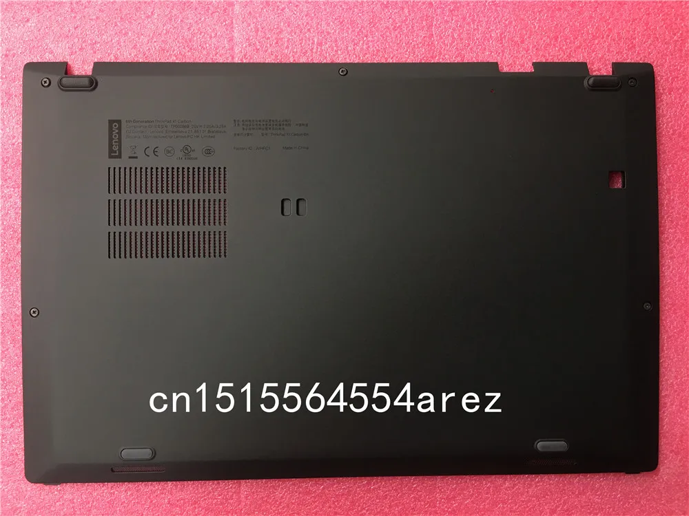 Новый и оригинальный Lenovo Thinkpad X1 Carbon 6th Тип 20KH 20кг Базовая крышка нижний корпус