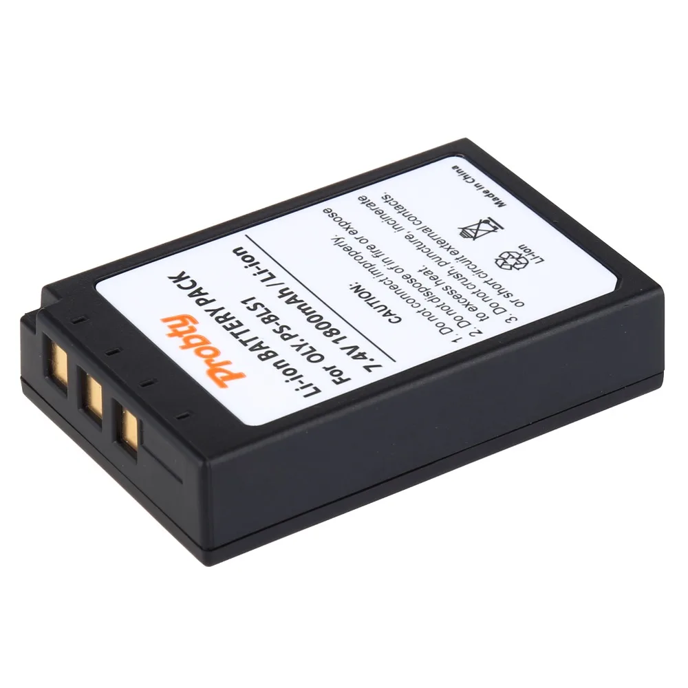 PROBTY 5 шт. PS-BLS1 PS BLS1 PSBLS1 Перезаряжаемые Батарея для Olympus PEN E-PL1 E-PM1 EP3 EPL3 Evolt E-420 E-620 E-450