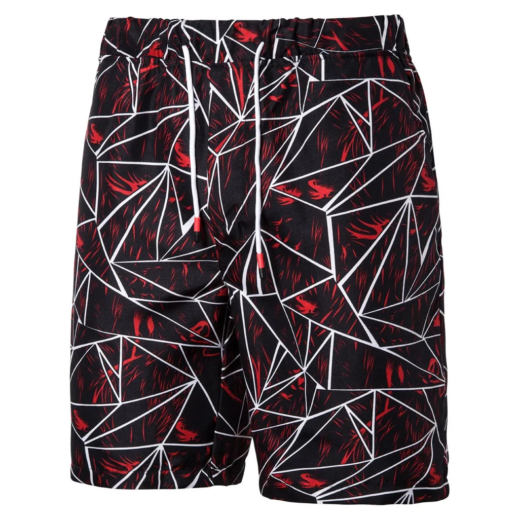 Мужские повседневные спортивные шорты с карманом и принтом брюки Homme Korte Broek 2019 |