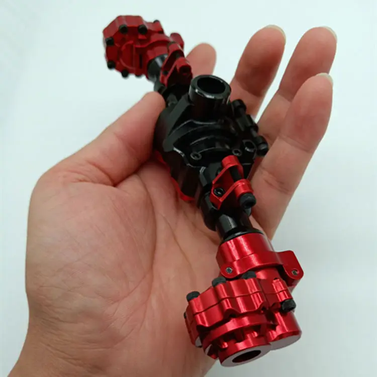 TRX4 CNC алюминиевые сборные оси корпус спереди+ сзади для RC Рок Гусеничный автомобиль 1/10 TRAXXAS TRX-4 TRX4 T4