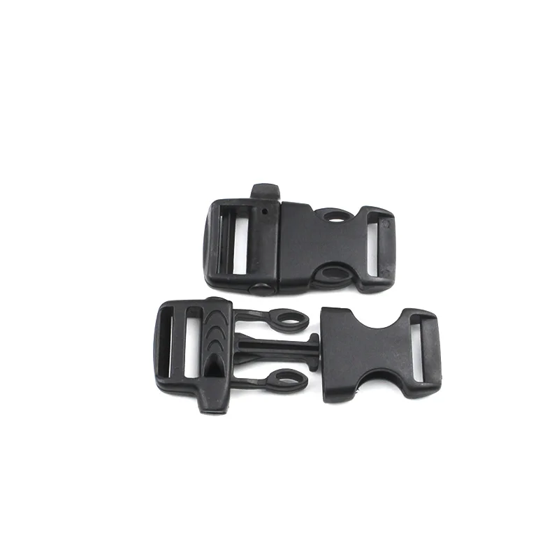 Пластиковые аварийные пряжки для выживания в виде свистка 16 мм 20 дюймов