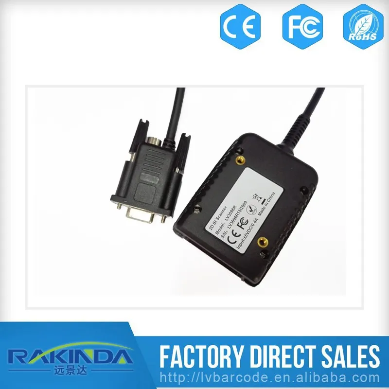 LV3096R RS232 2D сканер штрих кода считыватель модулей двигатель QR код CCD USB Встроенный OEM