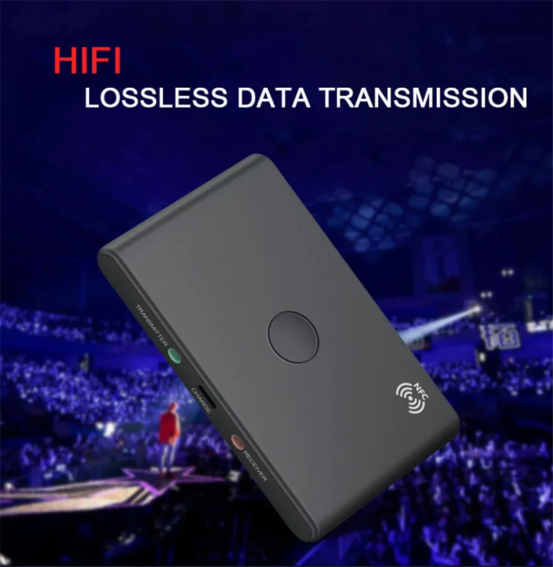 CLAITE Bluetooth 4,2 Recevier и передатчик аудио Беспроводной оптический адаптер для наушники для телевизора для A2DP, AVRCP, HFP, SPP 3,5 мм