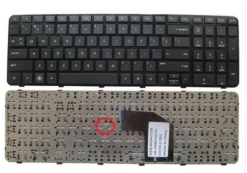 Клавиатура для HP Pavilion G6 черная клавиатура с рамкой 2000 G6Z 2100 AER36Q02310 R36 на английском