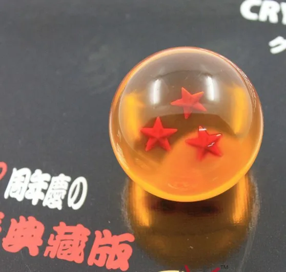 Большой размер 1 шт. 7 6 см японский аниме Dragon ball Z звезда кристаллический шар