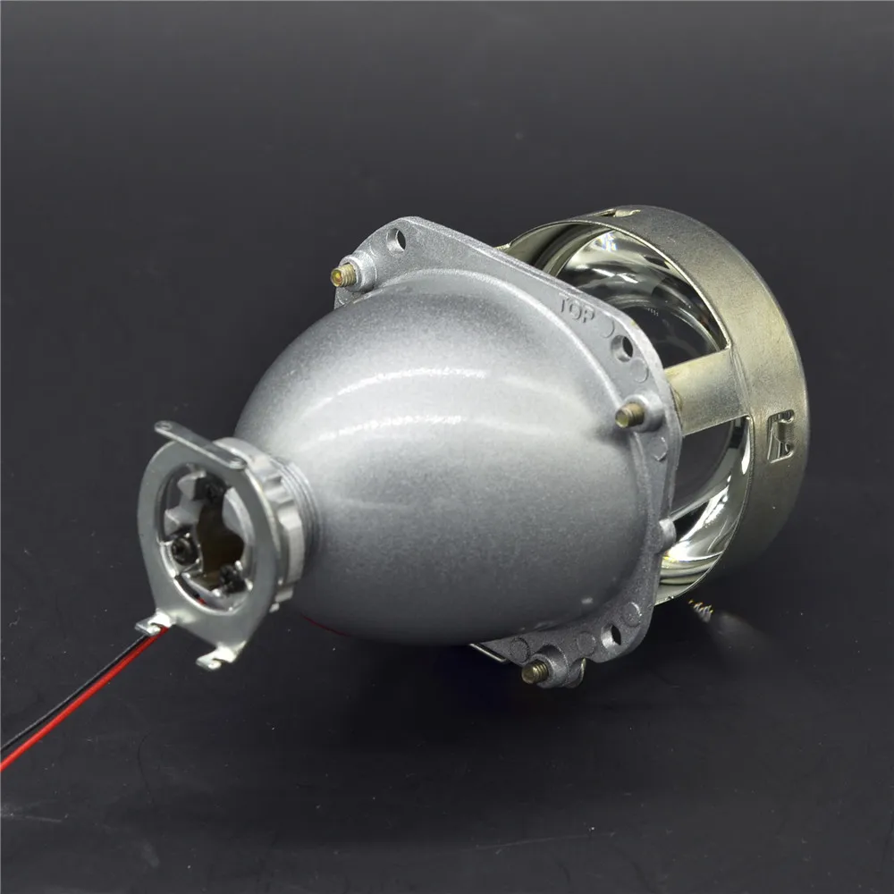 Цельнометаллический WST 2,5 ''h1 HID биксенон/Бифокальная головка светильник объектив проектора для H4 H7 разъем, автомобильный светильник модифицированные детали