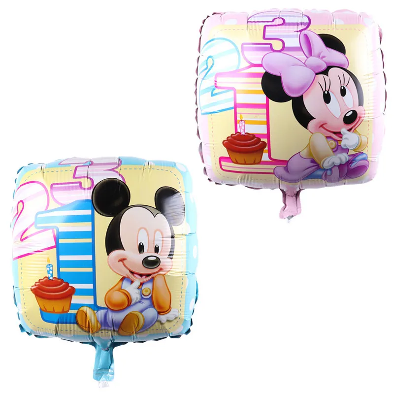 Алюминиевый гелиевый праздничные украшения из шаров/мультфильм серии Микки