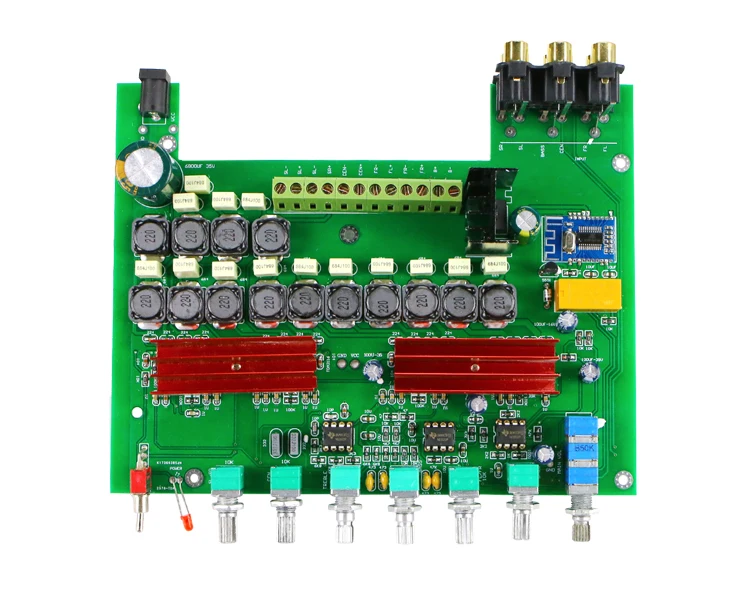 GHXAMP TPA3116 5,1 Bluetooth 4,2 усилитель аудио плата с регулировкой громкости высоких басов предусилитель готовая плата DC12-24V 1 шт