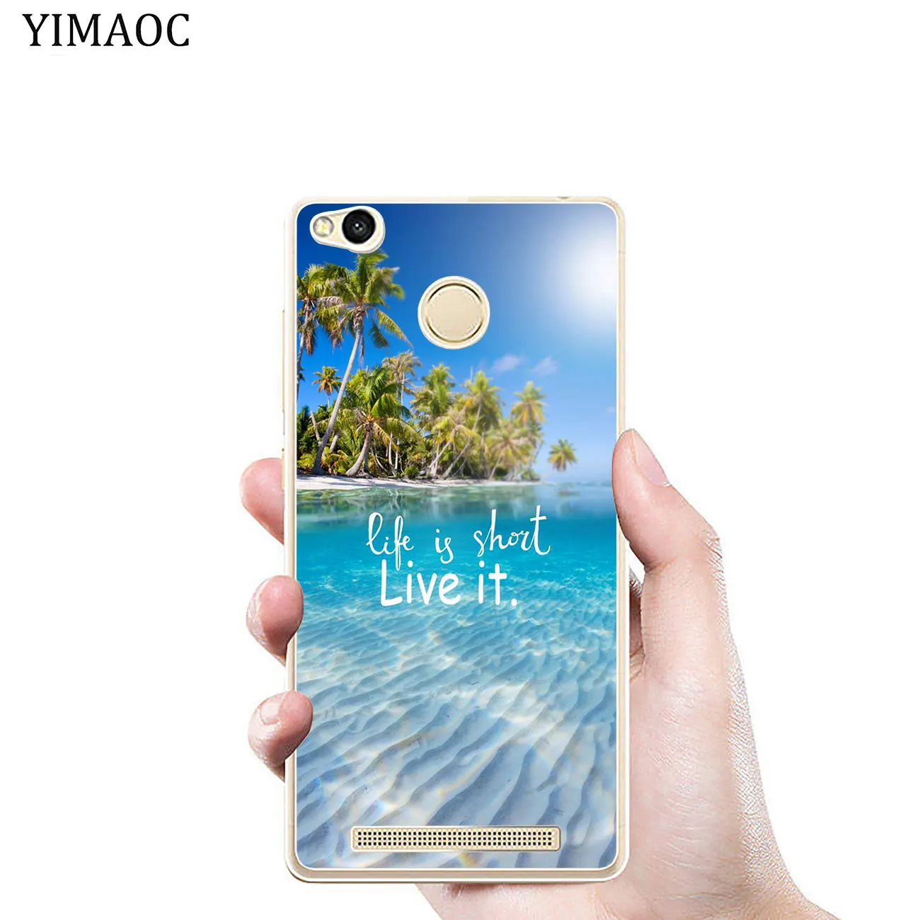 Мягкий силиконовый чехол для телефона YIMAOC Life and Death Xiaomi MI Redmi 8A 7A 6A 5A 4X Note 8 7 6 Pro 5 Plus |