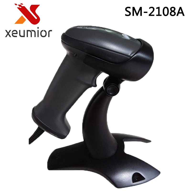 Лазерный проводной сканер штрих кода считыватель кодов ручной usb 1D|handheld barcode