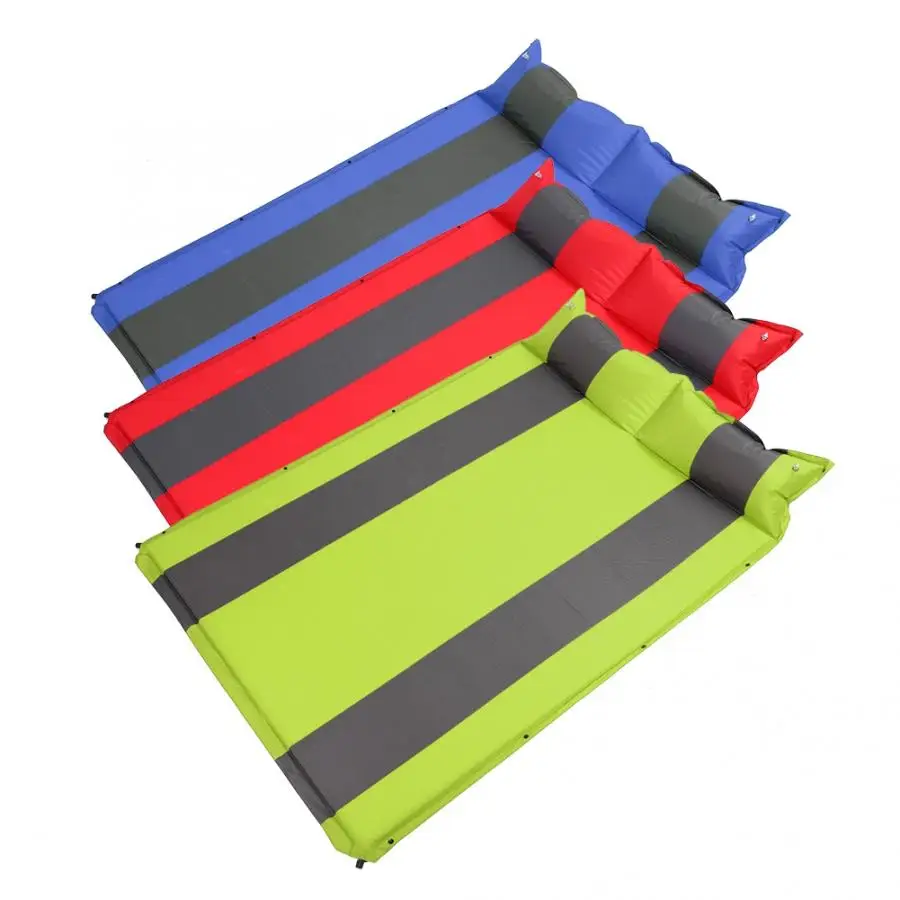 Портативный туристический коврик Самонадувающийся матрас на 2 человек подстилка