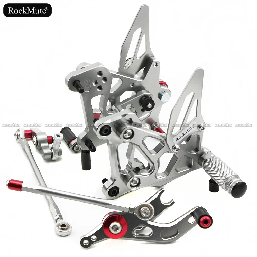 

Motorcycle Rearsets For MV AGUSTA F3 Brutale 675/800 2012-2017 Adjustable Footrest Shift Lever Brake Pedal Foot Pegs Rear Set
