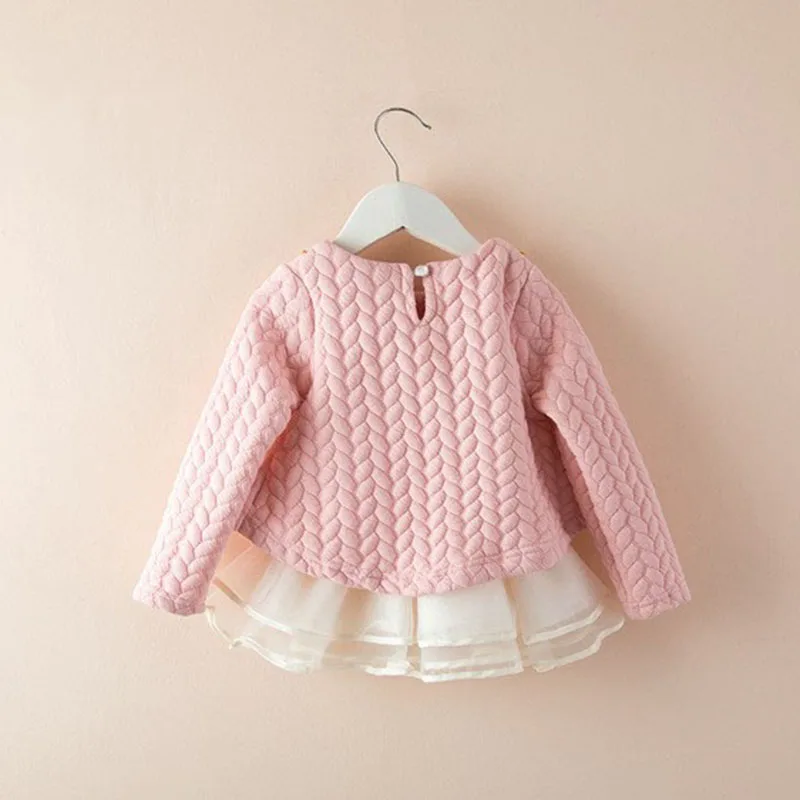 Детские Брендовые платья на весну и зиму платье-пачка для маленьких девочек