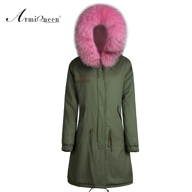men faux fur coat long Fur Jacket Outerwear Long Parka Winter Coat