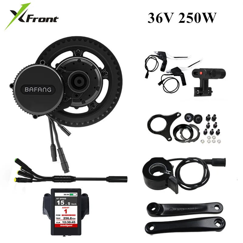Новый Bafang bbs01B 36V 250W Ebike электродвигатель для электровелосипеда 8fun mid drive комплект