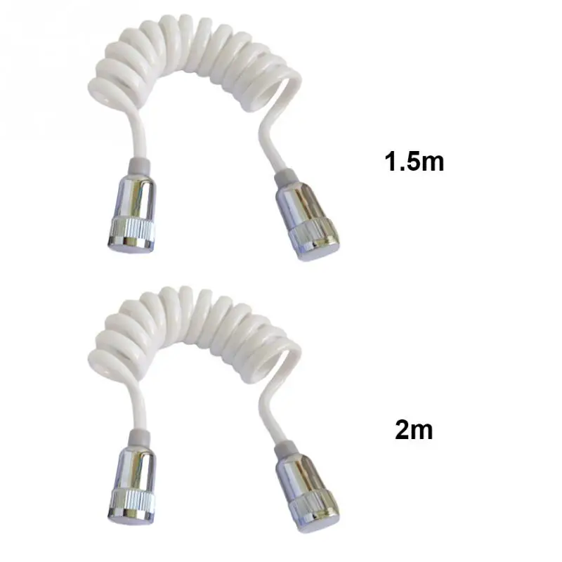 Новые бытовые заменены аппаратных ABS весна гибкий шланг для душа воды Водостоки