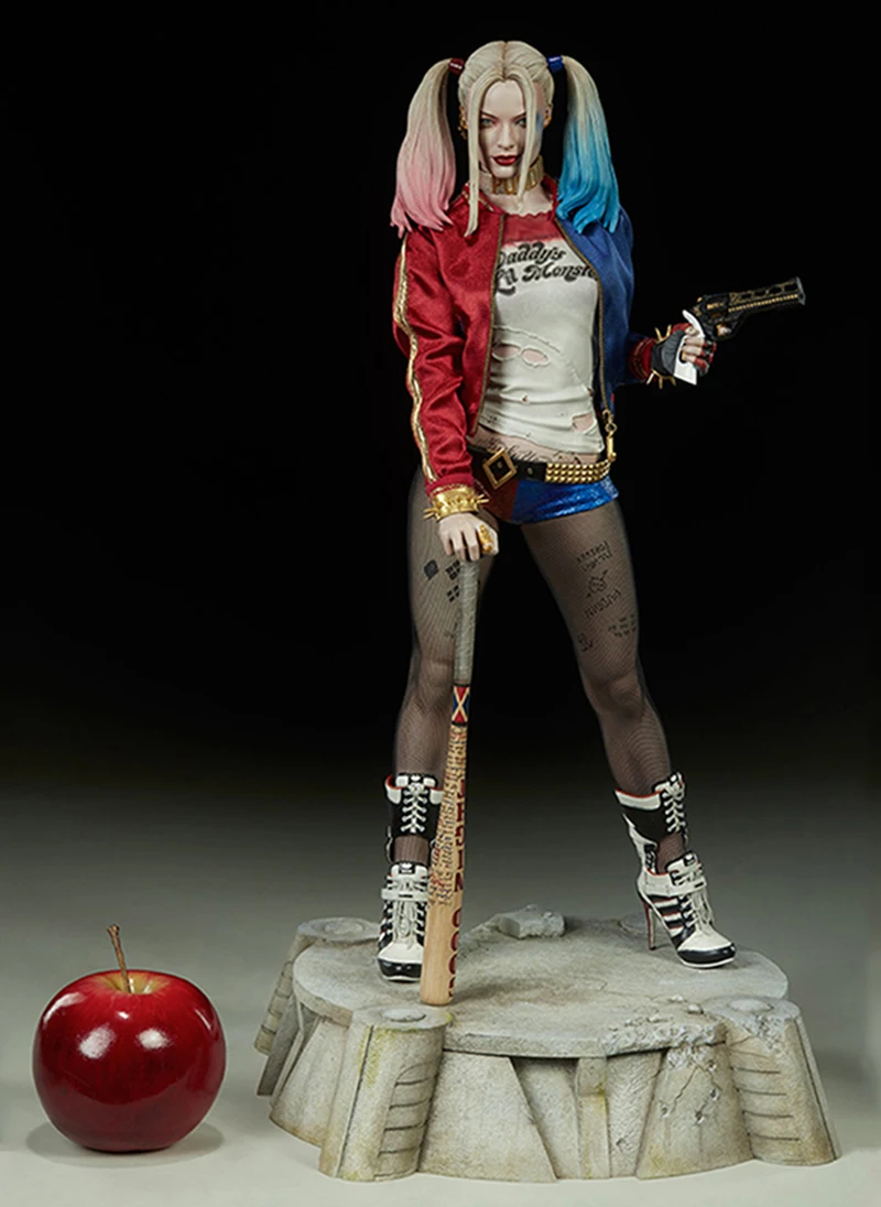 Коллекционная 19 дюймов отряд самоубийц Harley Quin в штучной упаковке полный набор фигурка модель для фанатов Коллекция подарков