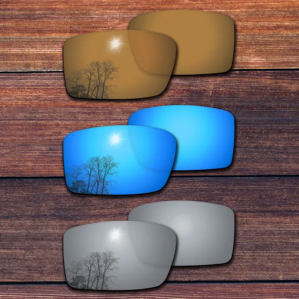3 Pairs OOWLIT поляризованные Сменные линзы для-солнцезащитные очки Oakley Gascan солнцезащитные очки с оправой-сорта - Цвет линз: 3 Pairs