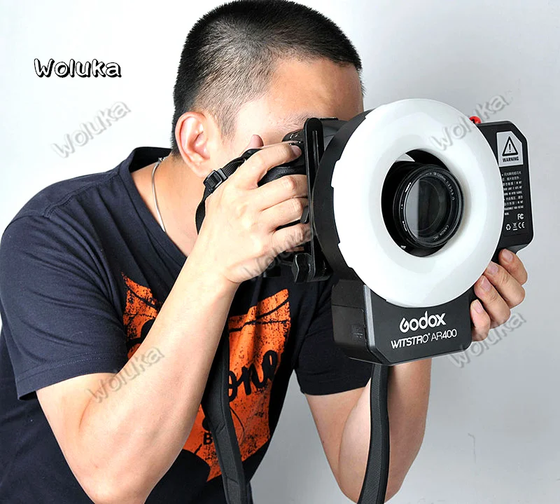 Godox AR400 400 Вт литий ионная батарея ЖК панель мощная светодиодный кросъемка