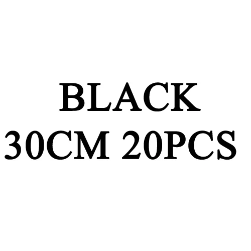 BLACK 30CM 20 шт./лот Стальная поводки для рыбалки с Поворотный Рыбалка аксессуар 3 цвета Olta Leadcore поводок 15 см 20 см 30 см лески PJ57 - Цвет: BLACK 30CM