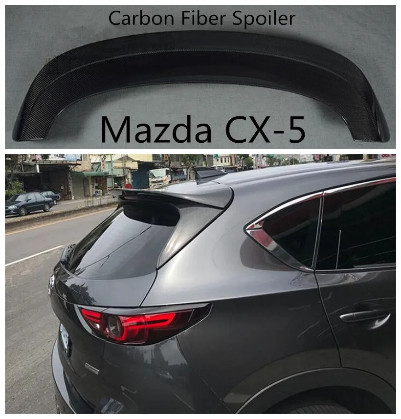 Спойлер из углеродного волокна для Mazda CX 5 CX5 2016 2017 2018 2019 2020 высококачественные