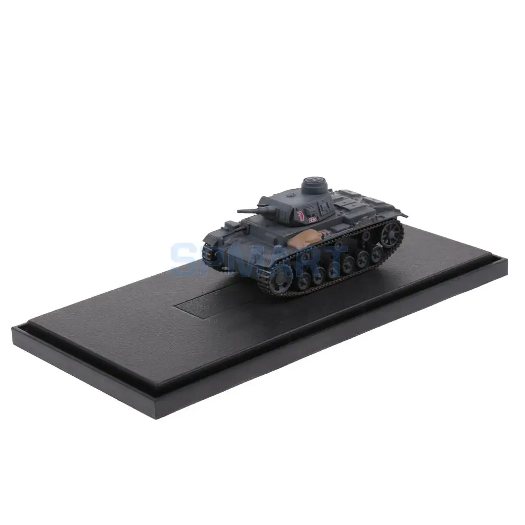 1/72 Battlefield PzKpfw III AUSF. G Sd. Kfz III-141 Танк немецкая армия литая машинка модельные игрушки, коллекционные